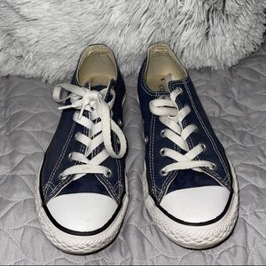 Navy Kids Converse